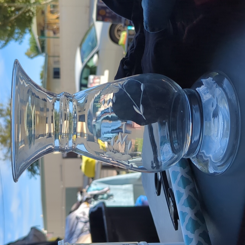 Crystal 'Princess House' Vase